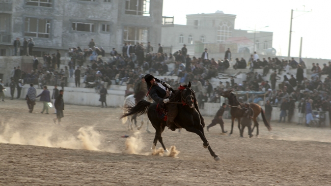 Afganistan'da Türk geleneği 'Oğlak oyunu' yaşatılıyor